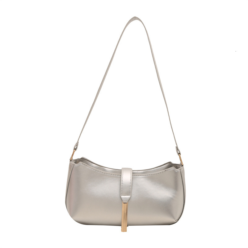 Ins French Niche Luxury Bag Texture For Women Spring 2025 New Solid Color PU Armpit New Free Delivery Designer Bag Bag Commuting Art Crossbody Bag