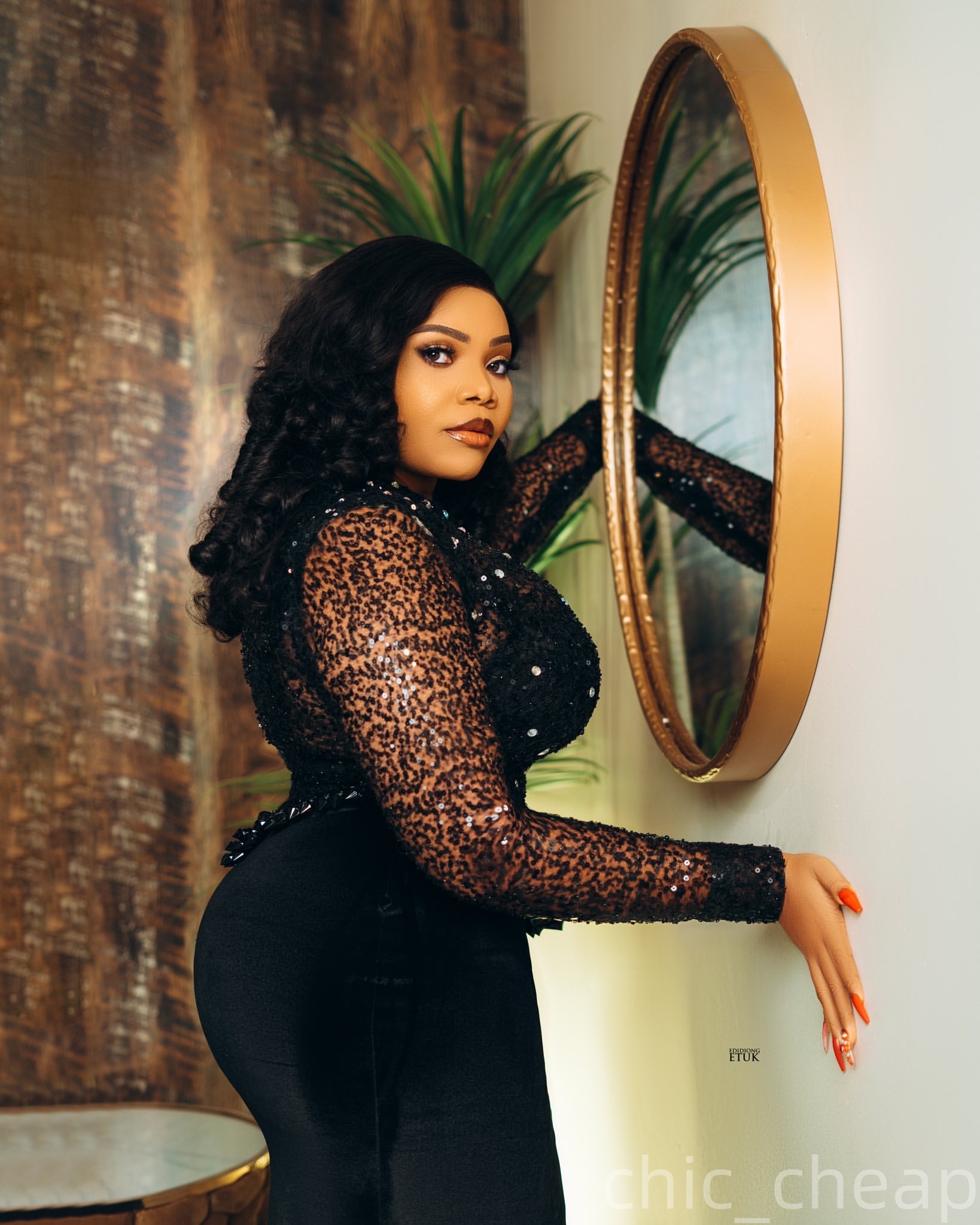 Mermaid Black Plus Size Prom Dresses 2025 Crystals Sequined Velvet Full Sleeves Evening Formal Party Second Birthday Engagement Gowns Dress For Specia