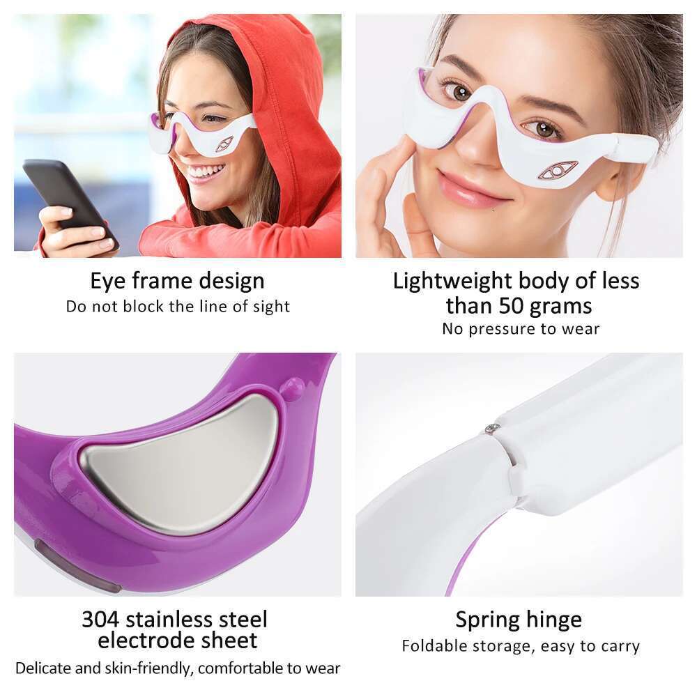 Massager Electric Eye Beauty Device Constant Temperature Infrared Hot Compress Massage Pulse Electrotherapy Micro Current