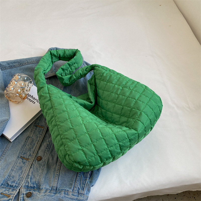 Space Down New Free Delivery Designer Bag Bag With Pleats And Large Capacity New Winter Cotton Clothing Luxury Bag Material Student Crossbody Bag One 