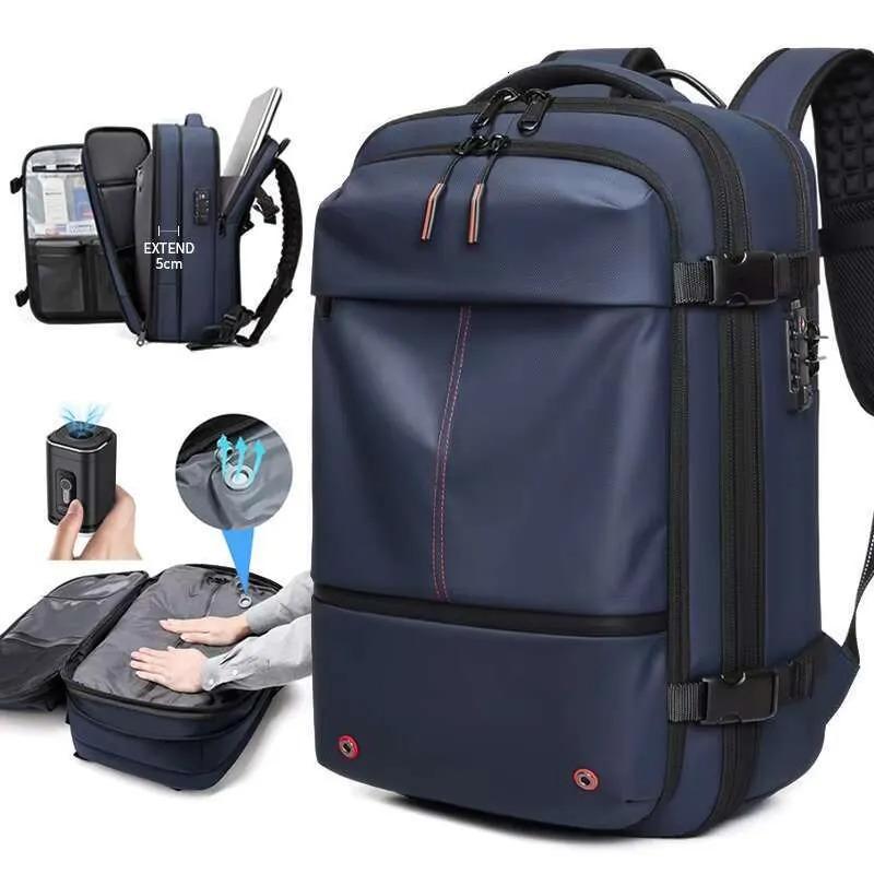 60L Capacity Vacuum Suitable For Travel Expandable Backpack With Dry And Wet Compartments