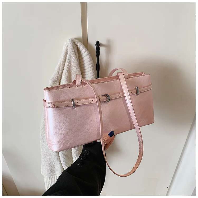 Spring 2025 New Arrival High End Texture Underarm Briefcase For Women, Niche - Style Fashionable Small Square Shoulder Bag