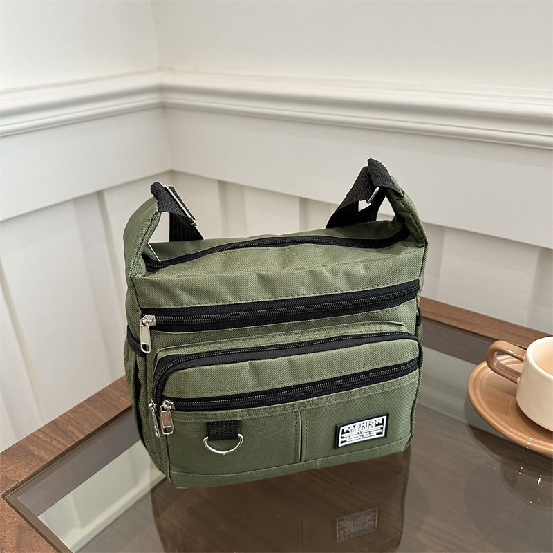 Free Delivery Designer Bag Thick And Fashionable Casual Nylon Horizontal Shoulder Crossbody Cashier 2025 Spring New Women's Trend Luxury Bag