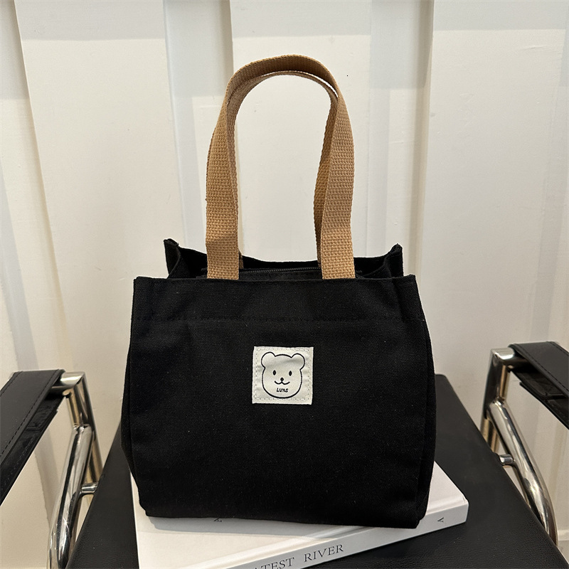Free Delivery Designer Bag Office 2025 New Ladies' Tote Lunch Box Small Canvas Large Capacity Luxury Bag