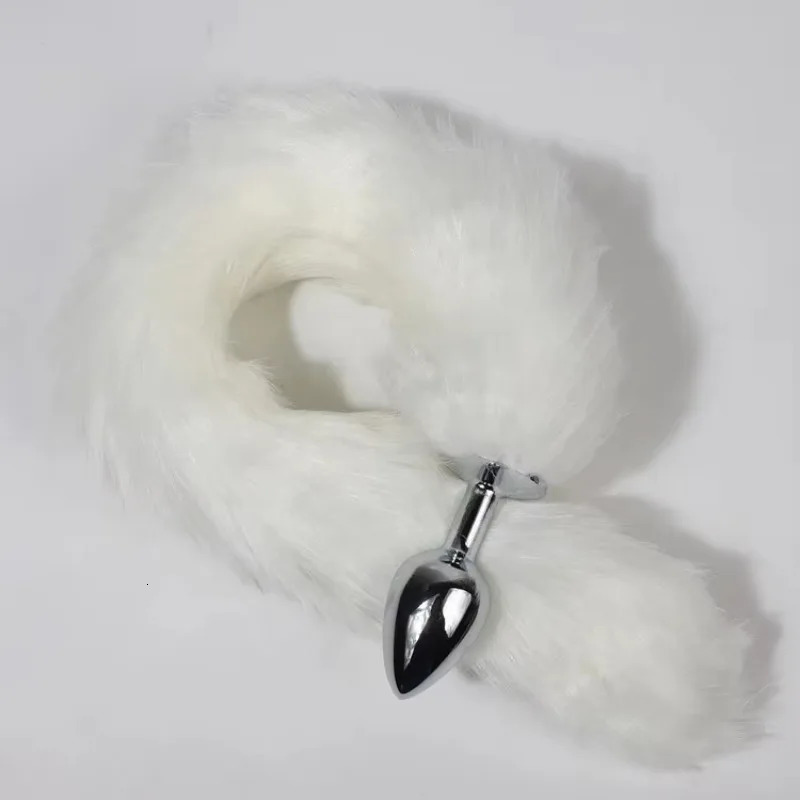 Anal Plug Metal Sexy Foxtail Anal Plug Role-play Sex Toy Male and Female Anal Plug Adult Game Couple Toys Sex Toys 250515