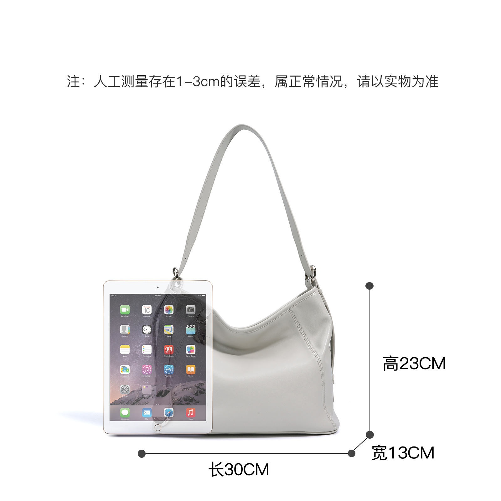 New Large Capacity Shoulder Stylish Elegant Underarm Lightweight Luxury Casual Commuter Crossbody Bag Solid Color Simple Single Shoulder Crossbody Bag