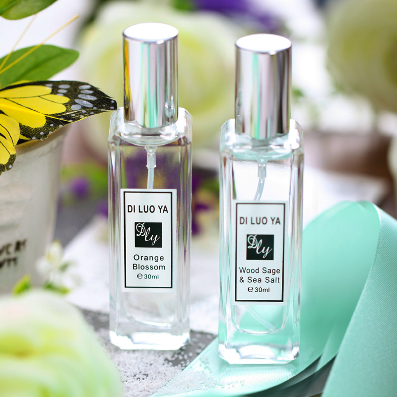 Four-piece Set Fragrance Lady Long-Lasting Floral Fruity Fresh and Unique Men's and Women's Perfume 30ml