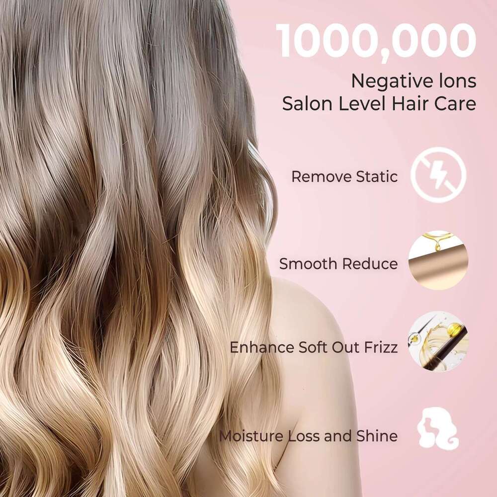 Electric Curler for Women Professional Ceramic Curling Iron Adjustable Temperature Instant Heating Hair Styling Tool