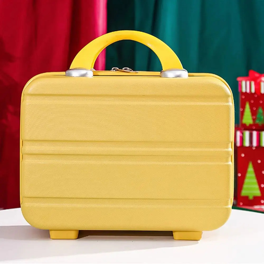 14 inch Mini Travel Suitcase Cosmetic Box Hand Luggage Organizer Case Small Boarding Case 250514