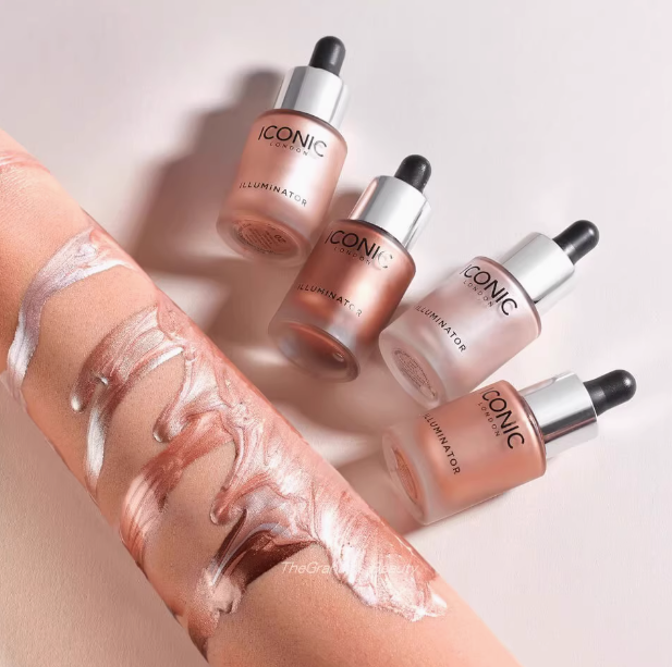 High Quality Iconic London Illuminator Liquid Highlighters 3 Shades Original Shine Glow Illuminating Highlighting Contour Makeup
