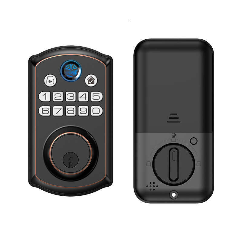 Fingerprint lock smart stay lock hotel rental house password lock graffiti fingerprint lock