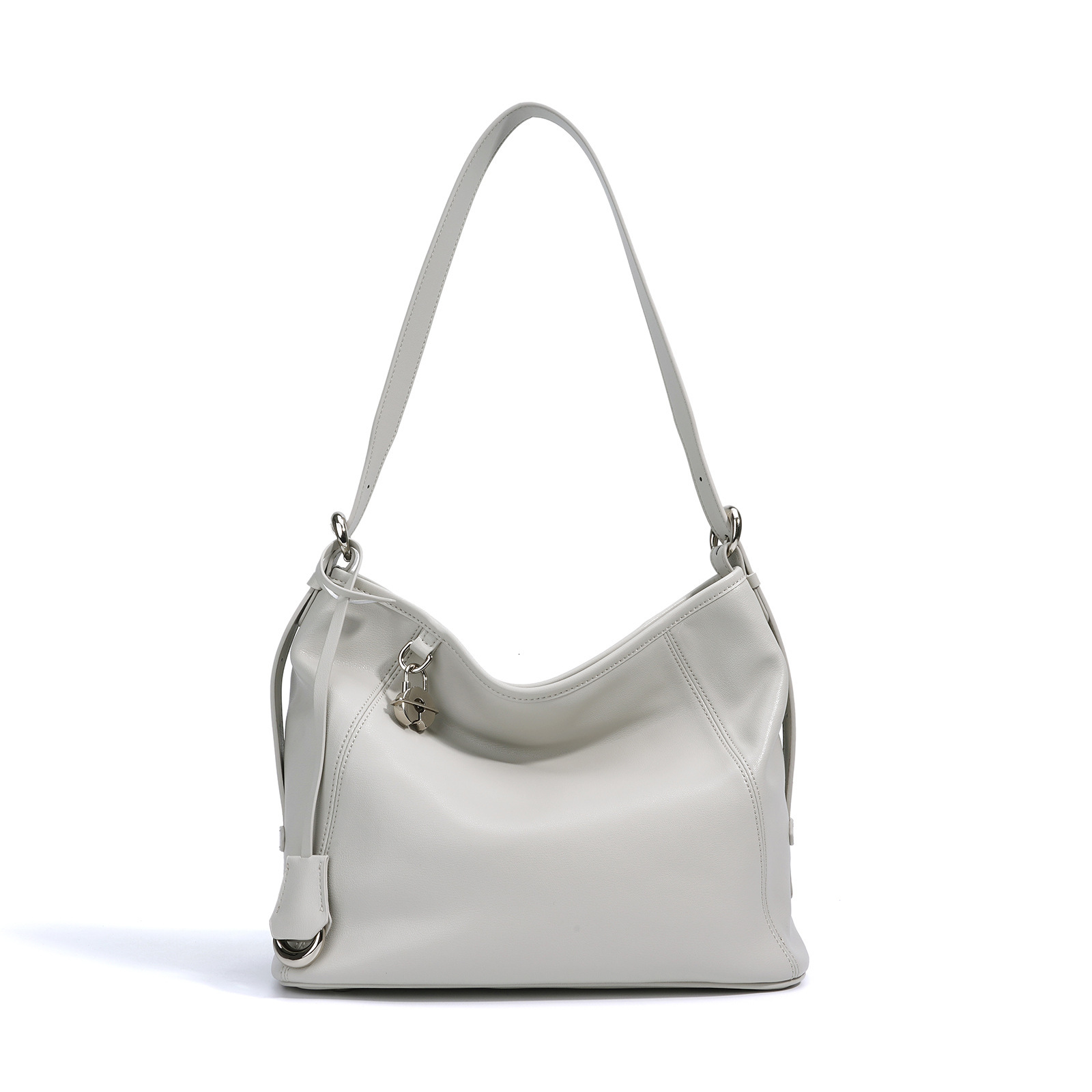 New Large Capacity Shoulder Stylish Elegant Underarm Lightweight Luxury Casual Commuter Crossbody Bag Solid Color Simple Single Shoulder Crossbody Bag