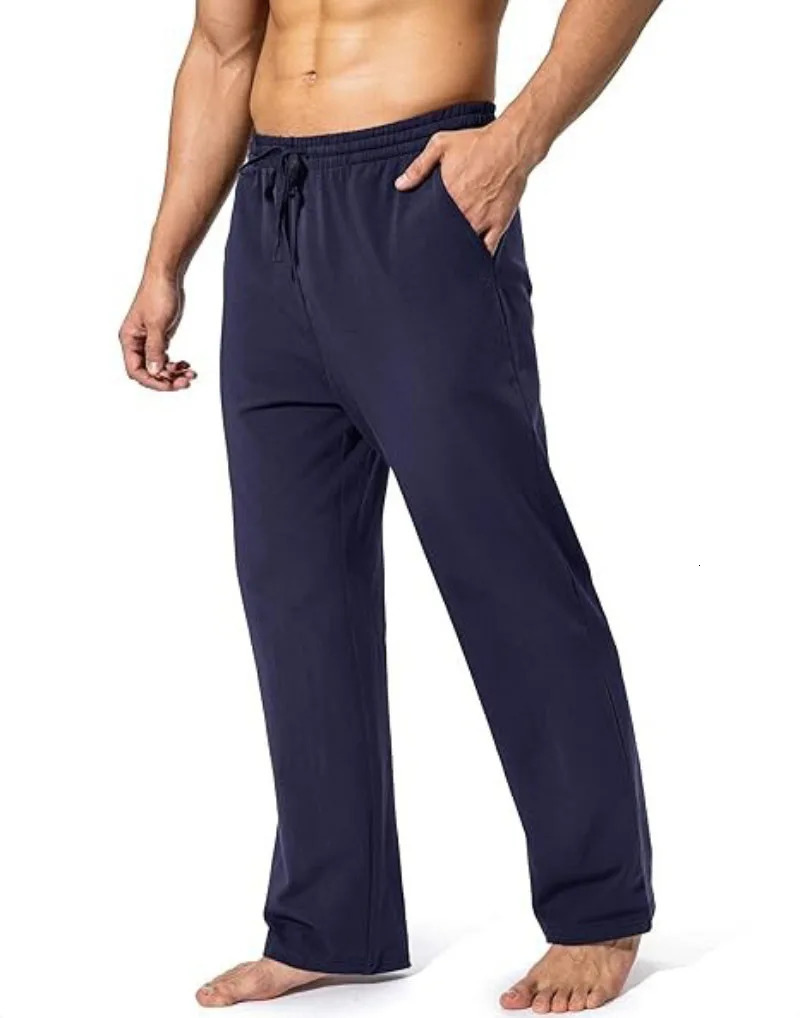 Summer Mens Basketball Running Pants Loose Breathable Quickdrying Straight Casual Long 250515