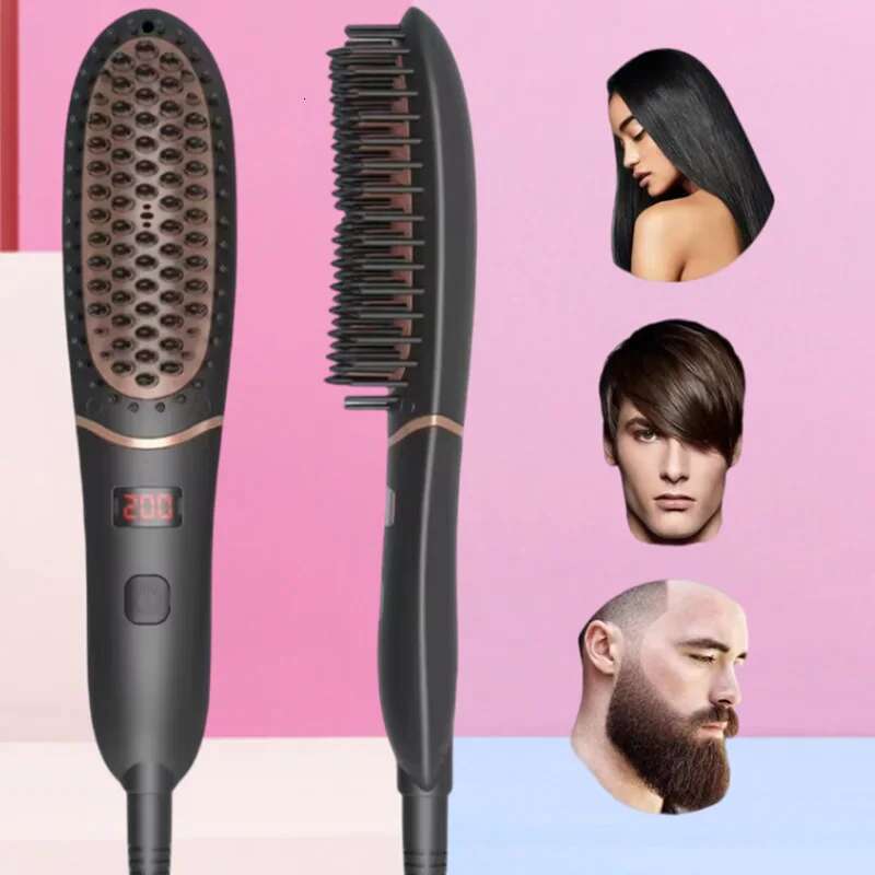 Portable Automatic Electric Ceramic Heated Spiral Hair Curler LCD Screen Rotating Wave Styler