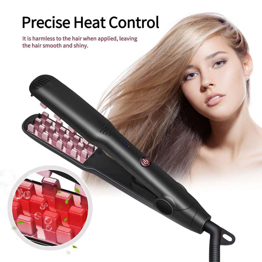 Professional Ceramic Classic Volumizing Corrugated Hair Curler Fluffy Curling Iron Styler