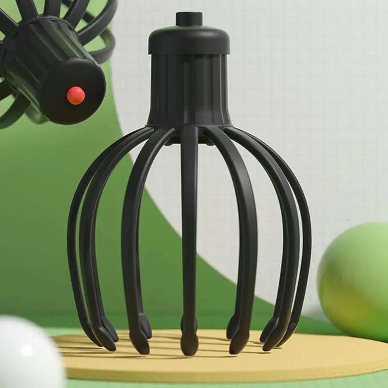 octopus head massager Claw Massagers Octopus Scalp Instrument 3 Modes Vibration Massage