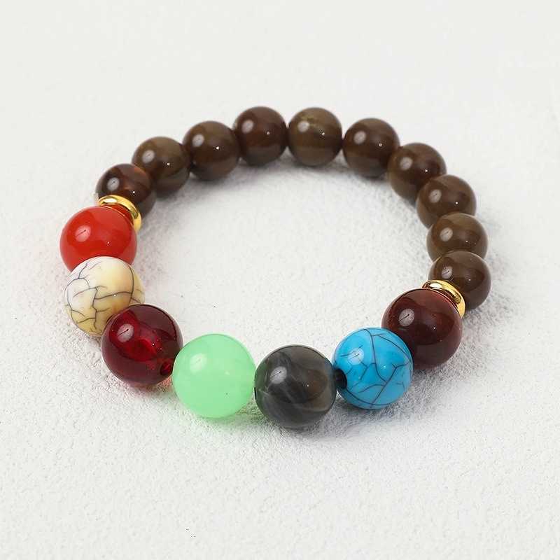 Seven star zodiac year transportation bead bracelets, wealth seeking Buddha beads, gifts for men and women, auspicious jewelry