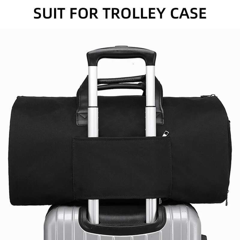 Convertible Garment Bags For Travel Large Capacity Duffel Bag With Shoe Pouch Weekend Business Trip Lage Carry On Tote Xm130