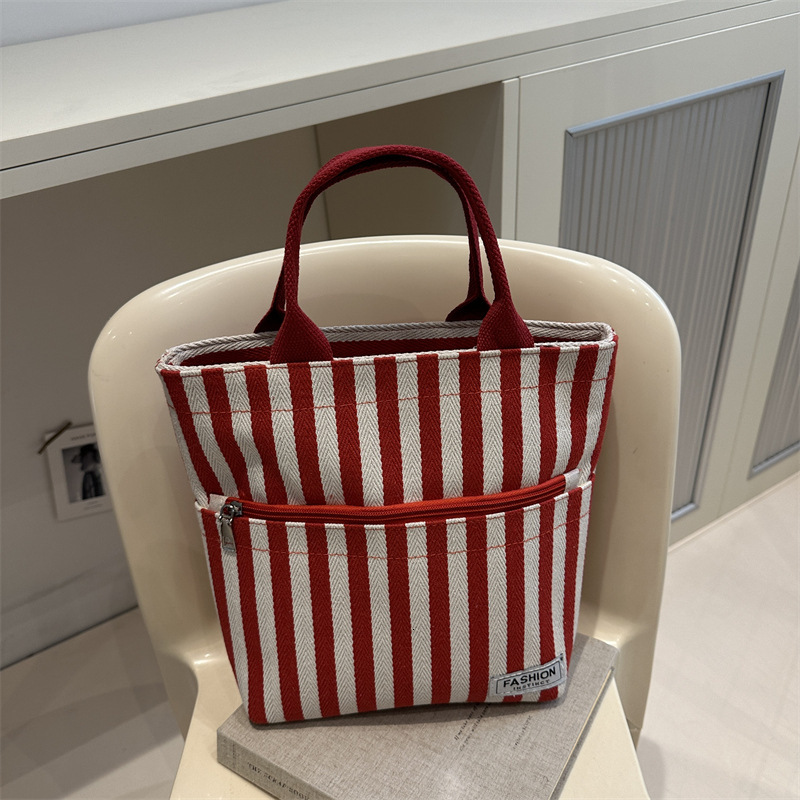Free Delivery Designer Bag Buy Groceries Lunch Boxes Women's Hands Fashion Korean Style Artistic Canvas S Cloth S Luxury Bag