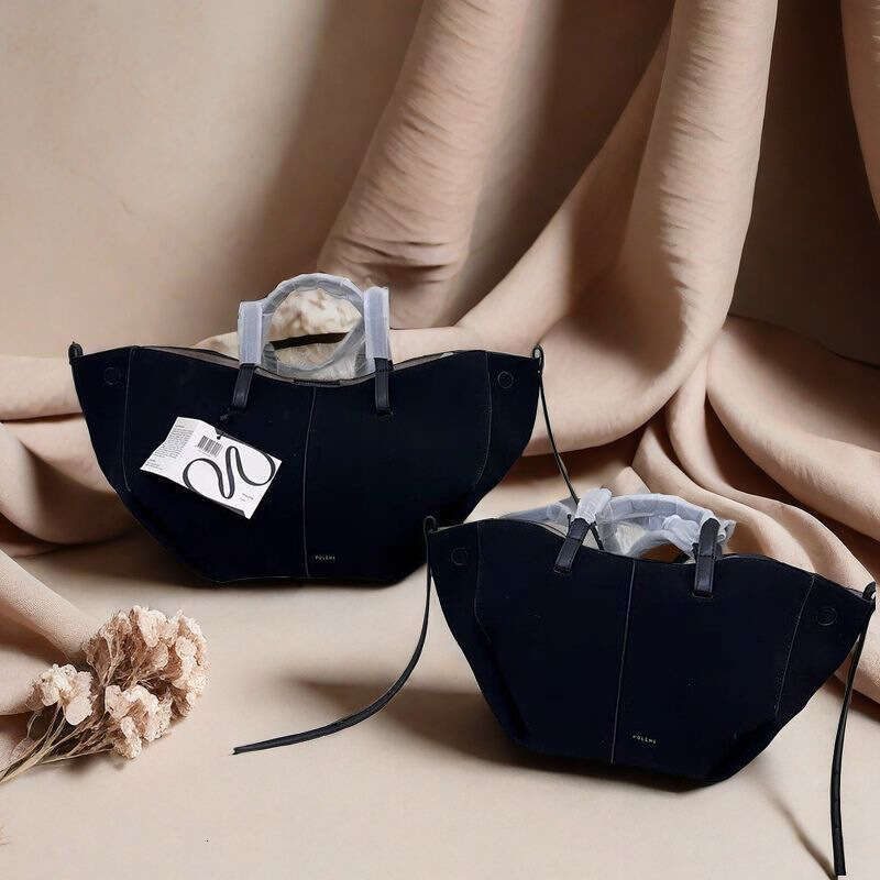 Women's Bags Designer French Suede Wing Premium One Shoulder Underarm High-Quality Tote Bag