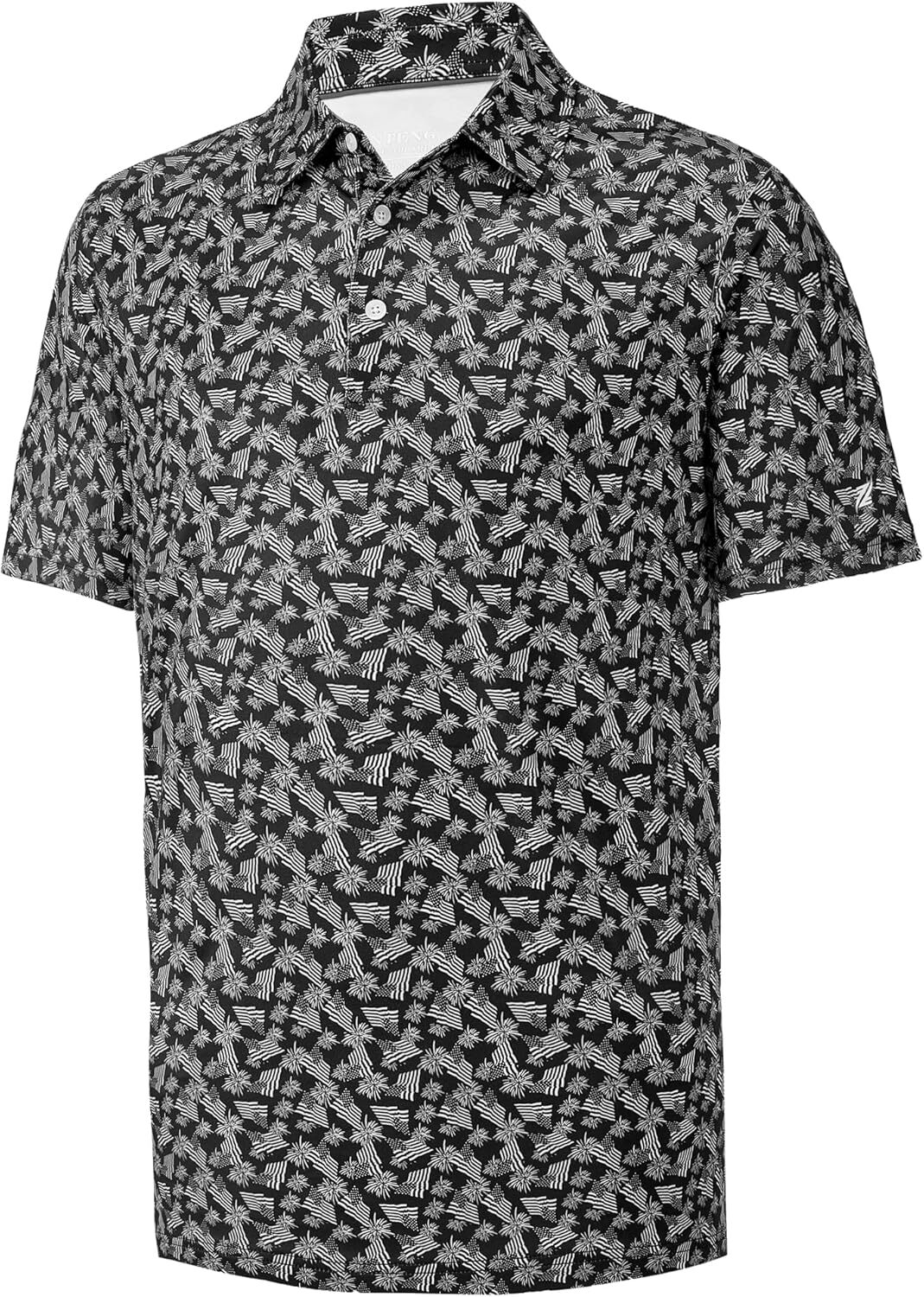 Mens Polo shirt Mens Golf Shirt Short Sleeve Dry Fit Print Moisture Wicking Performance Patterns Collared Polo Shirt Fashion Trends