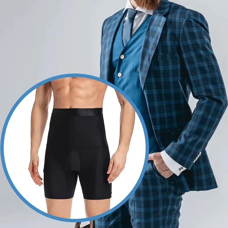 Man Body Shaper Tummy Control Compression Belly Slimming Shapewear Abdomen Seamless Belly Girdle Briefs Weight Loss Pants Reducer Panties Fitness Pant
