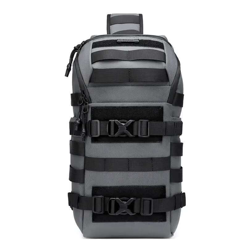 OZUKO Bicycle Crossbody Bag Camping Riding Travel Rucksack Molle Tactical Bags Hiking Cycling Outdoor