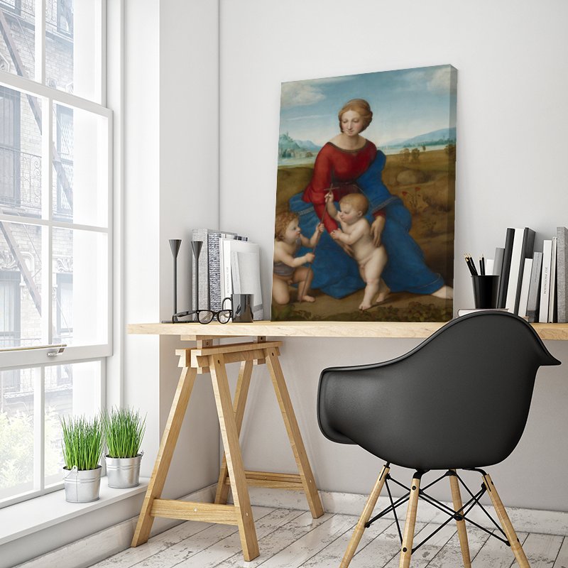 Holy Mother FJoan of Arc unny Wall Art Pictures Canvas Print Posters Famous Portrait Canvas Paintings for Home Decor Mural