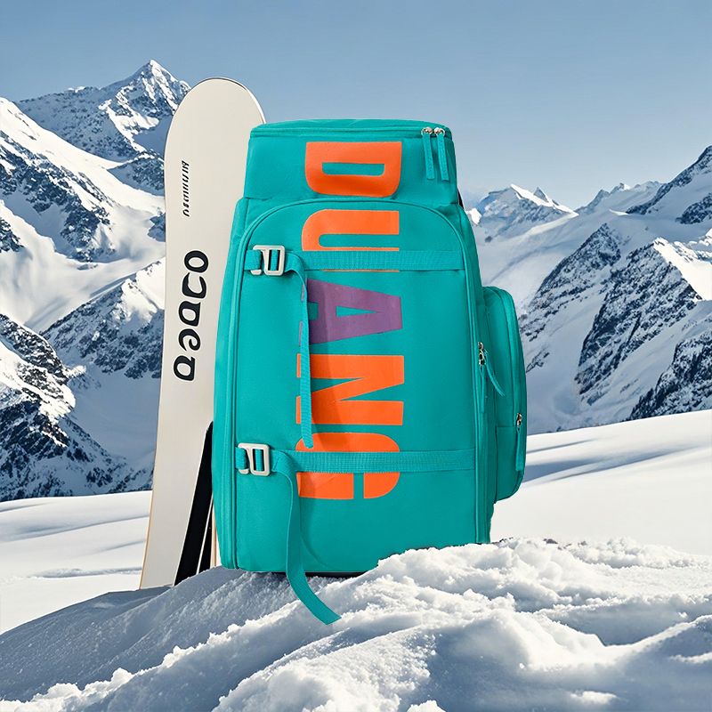 ski backpack with dry and wet separation kit for ski helmet goggles gloves skis snowboard accessories d101
