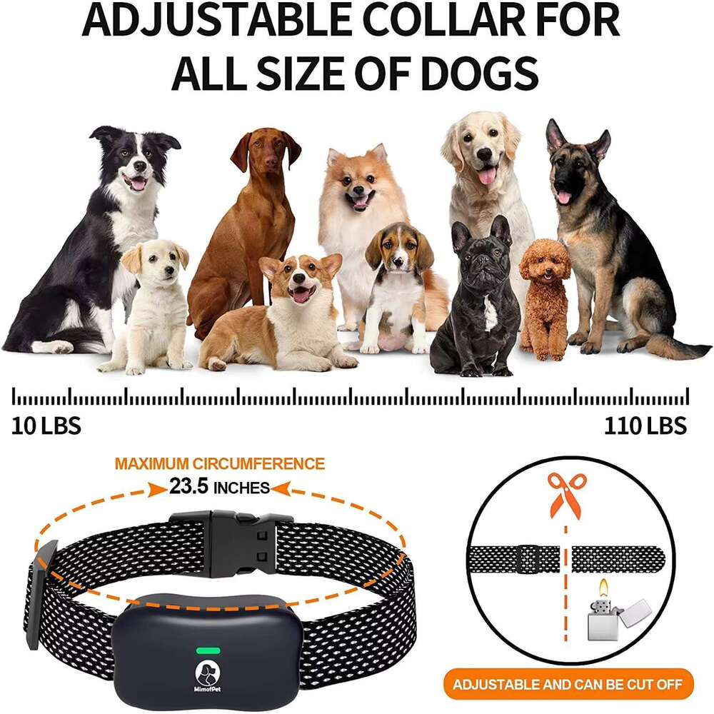 MIMOFPET Brand Pet Containment System Electric Waterproof Rechargeable Collar Receiver Wireless Dog Fence