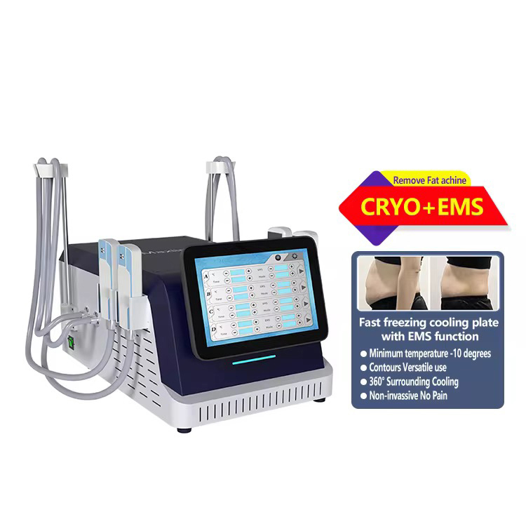 High Quality Portable CRYO+EMS Fat Remove Fat Loss Machine Cellulite Removal Body Shaping Machine Fat Removal Cellulite Machine