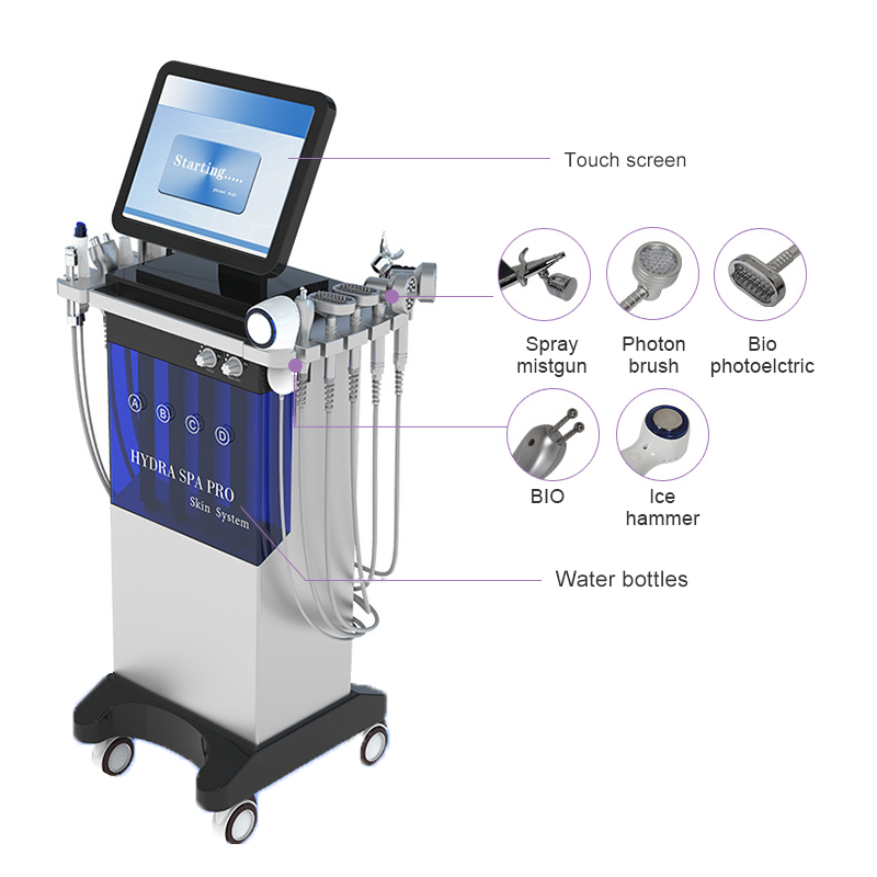 CE Certificate microdermabrasion hydra dermabrasion machine SPA BIO Lifting RF facial machines skin deep cleaning machine