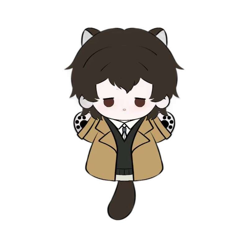 Wenhao doujin doll Zhongyuan Dazai Edo River Akutagawa Nakajima Atsushi Handdoll Cotton Wild Dog Doll