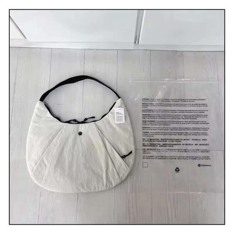 New Outdoor Sports Cross-Body Multifunctional Lightweight Large Capacity Jiaozi Bag Waterproof Nylon Croissant Holiday Gift