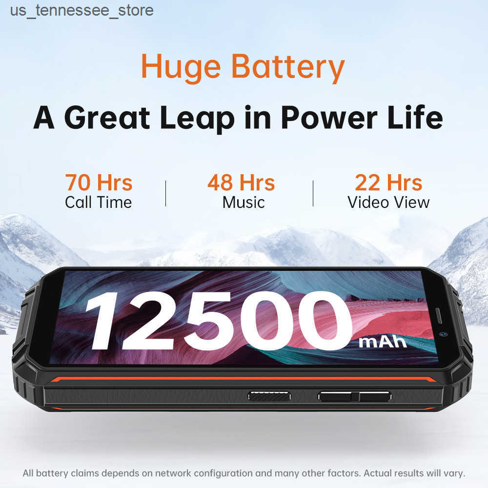 Ouqi WP18 Pro 5.93-inch 4+64G MT6762 three proof smartphone delivered to Hong Kong z250515PZU6