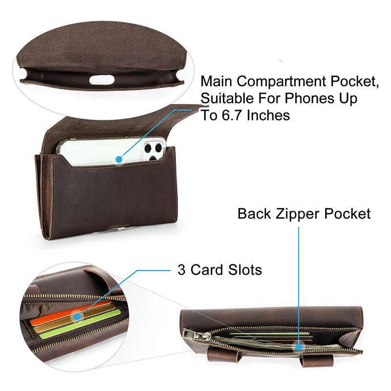 contacts genuine leather men travel small waist pouch phone pocket casual male fanny belt bag designer handbag