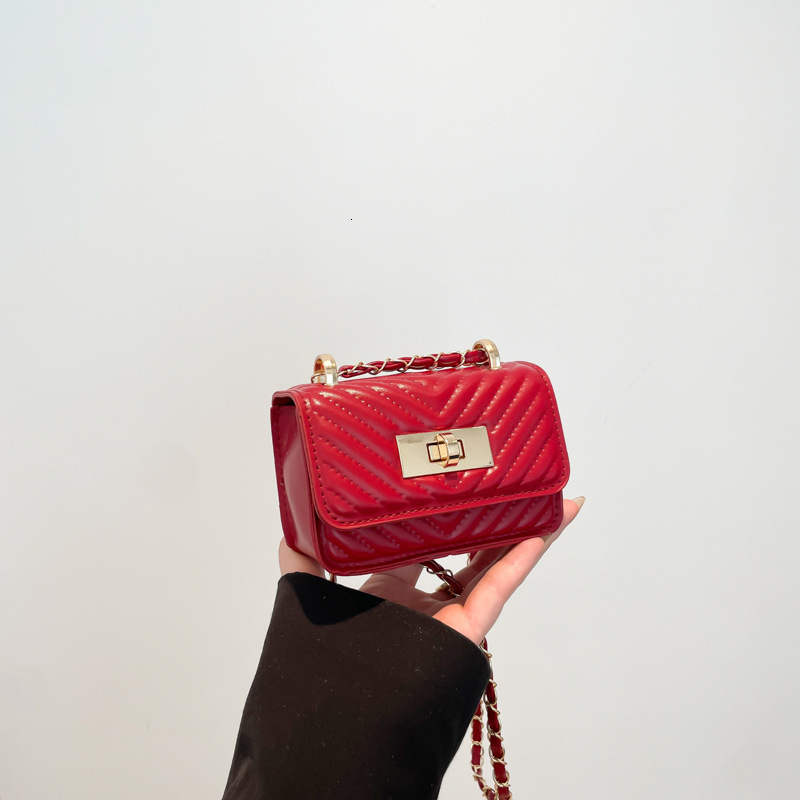 Ling Grid Chain Women's Spring Summer 2025 New Style Fashionable And Highend Ins Luxury Bag New Free Delivery Designer Bag Crossbody Versatile Mi