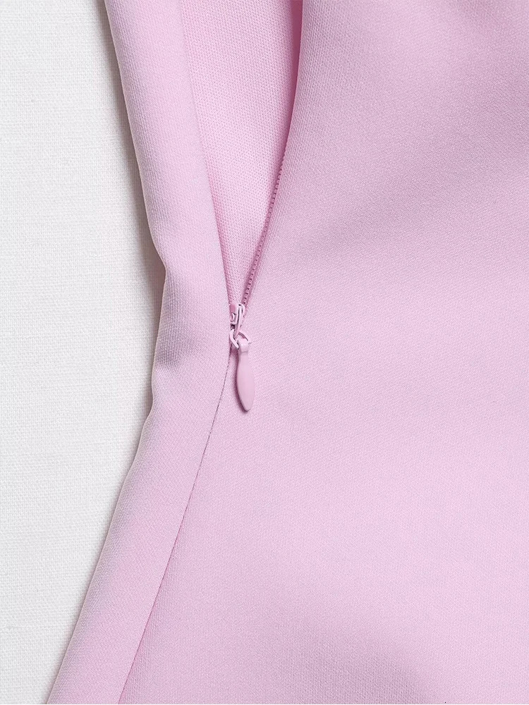 TFMLN Womens Sexy Halter Vest Tops 2025 Sleeveless Tank Tops Fashion Women Casual Summer Elegant Backless Sexy Tops Pink 250515