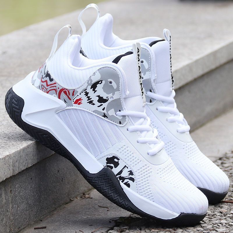 Men's sports 2025 spring new style men's fashion trendy bean shoes, lightweight and comfortable flat casual basketball shoes