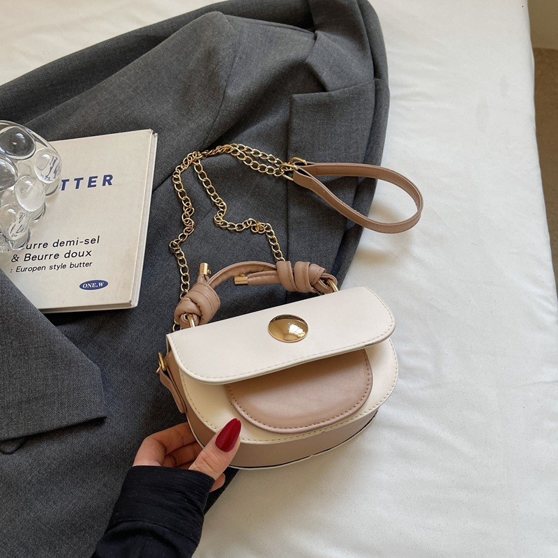 This Year's Popular Fashion New Free Delivery Designer Bag Texture Mini Ins Lock Buckle Small 2025 Spring/summer Luxury Bag New Style Westernstyl
