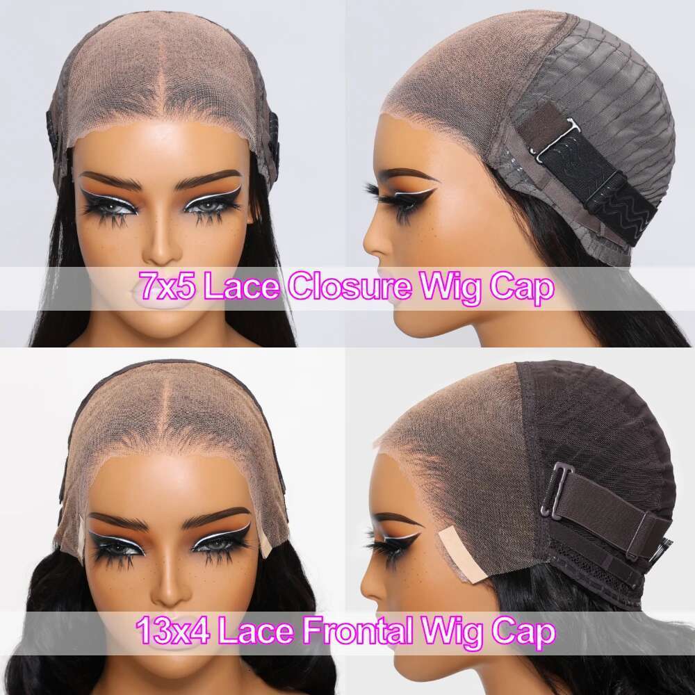 UNICE 5x5 HD Lace Closure Wig Yaki Straight Human Hair 7x5 13x4 Cut Pre Bleached Glueless Wigs 150% Density