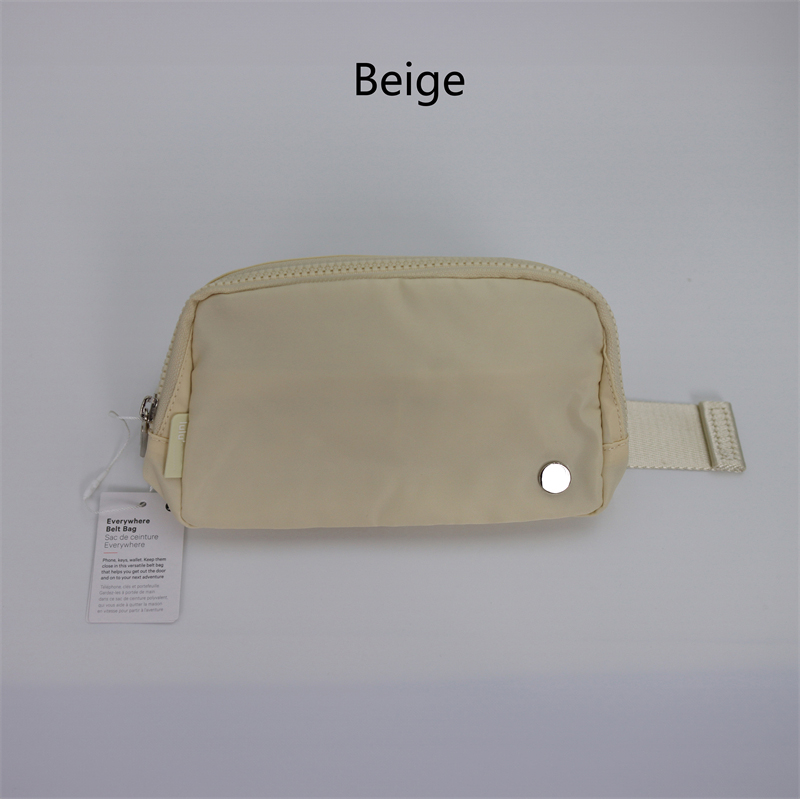 Designer Nylon Yoga Belt Bag Bum Everywhere Bum bag Outdoor Sport Bags Portable for Men & Women with Crossbody Strap Hot WaistPack Gym Bags