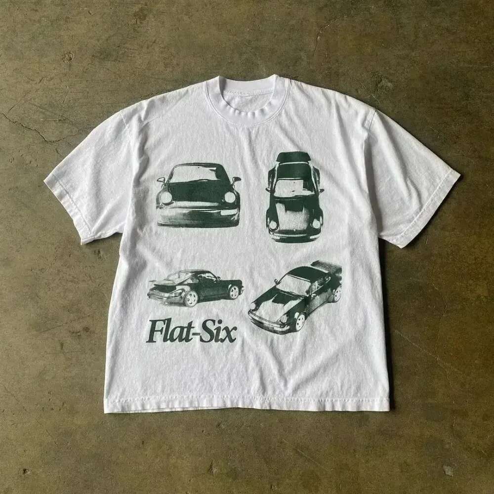 Haruku Vintage Fashion Oversized Street Hip Hop Letter Printing T Shirt Y2K Tops Loose Slim T-shirt for Men and Women