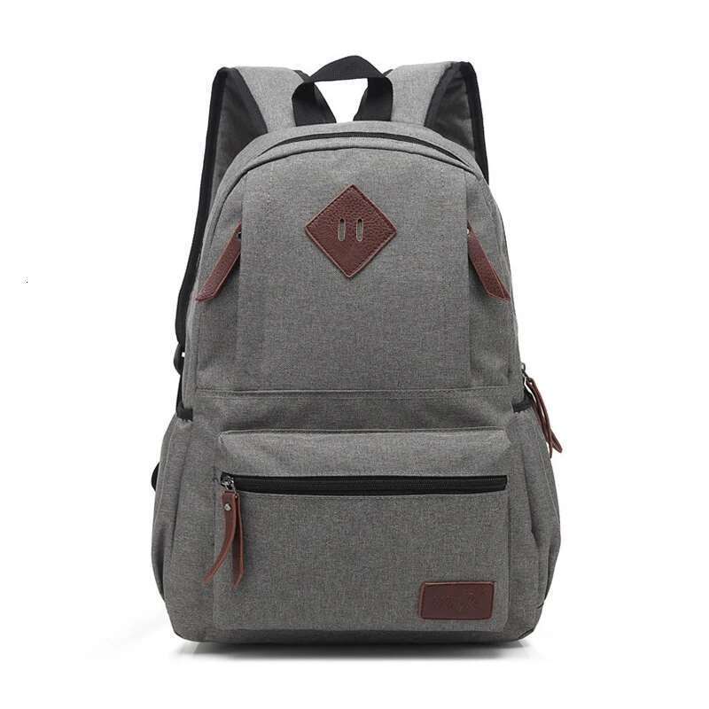 Fashion Unisex Oxford Backpack Solid Large Capacity Men Women Simple Canvas Travel Bag Students School Books Laptop Backpacks