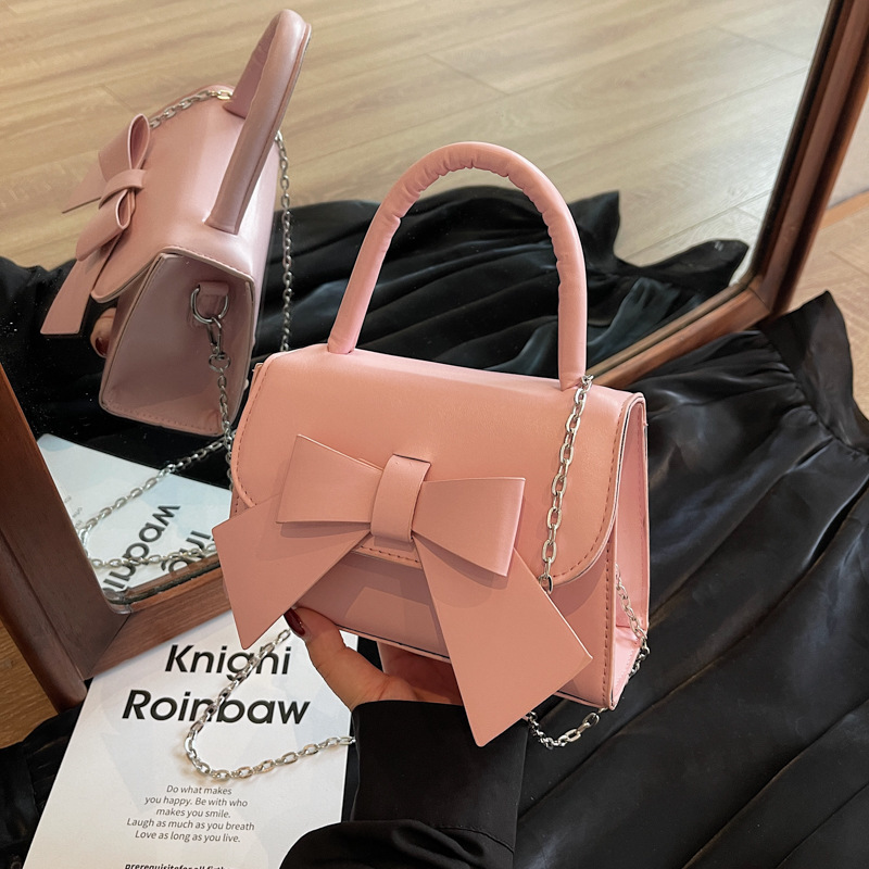 New Free Delivery Designer Bag Texture Niche Crossbody 2025 Spring And Summer This Year's Popular Butterfly Bow Stylish Mini Bag Luxury Bag Desig