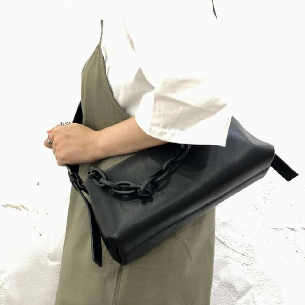 Ladies Fashion Cow Skin Handbag Genuine Leather Purse Brand Cowhide Messenger Bag With Chain