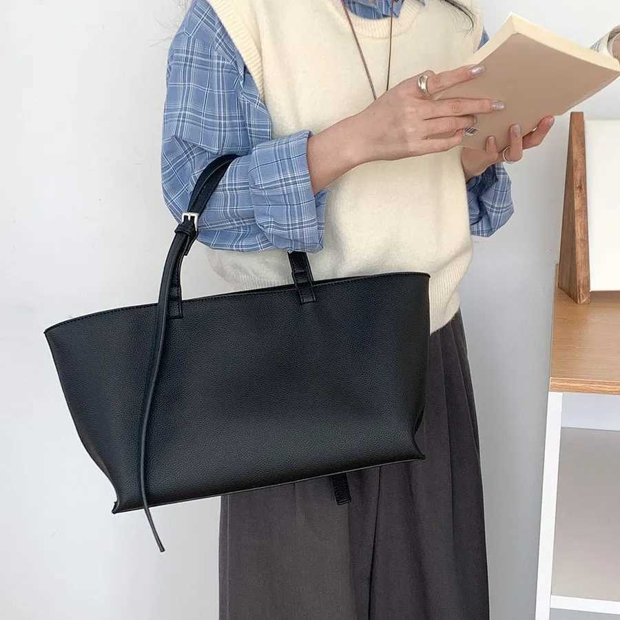 Casual Soft Tote Bag PU Leather Shoulder Bags for Women 2025 NEW High Quality Handbags and Purses Large Shopper Purses B250618
