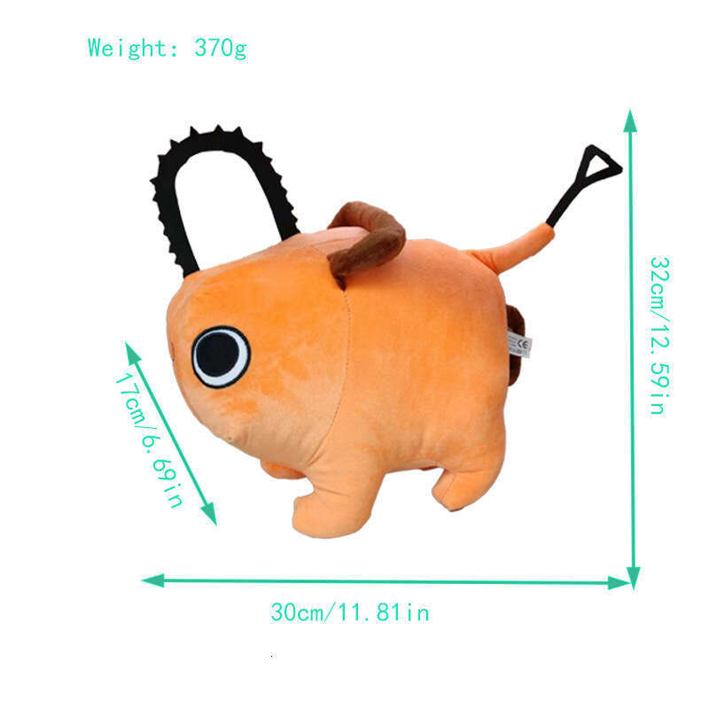 The Demon around the Saw Man Pochita Plush Toy Figure anime COS Gift Doll Throw Pillow