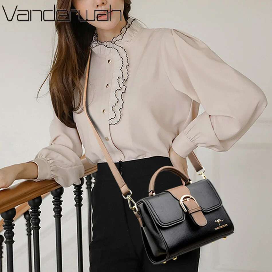 Fashion Women's Trendy Shoulder Bags 2024 Female Crossbody Bag High Quality Ladies Handbags And Purses Femme Sac A Main