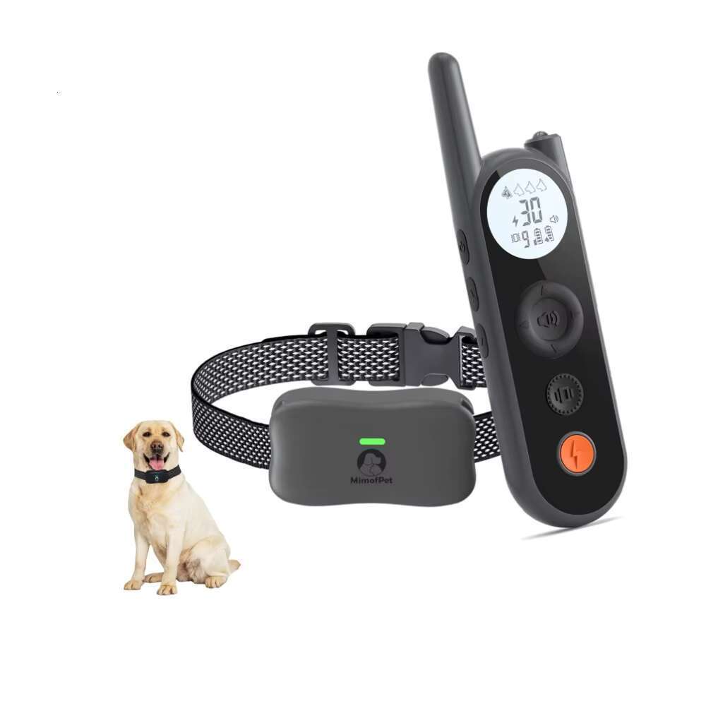 Mimofpet Brand 1800 Meters 6000 Feet Outdoor Pet Invisible Dog Wireless Electric Remote Fence for 4 Dogs